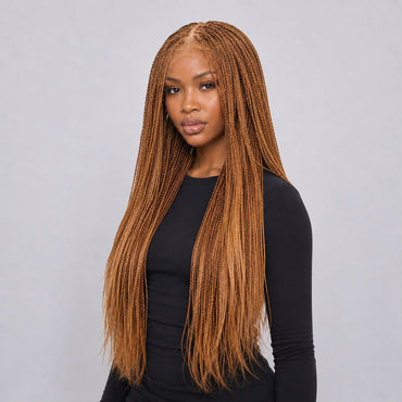 Megan Twists - 20" HD 13x4 Lace Frontal Color 30/27 Mixed