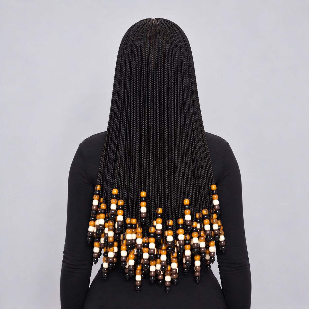 Harper Fulani braids - 22'' HD Natural black