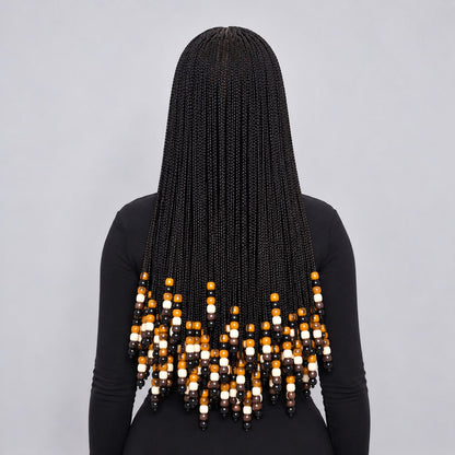Harper Fulani braids - 22'' HD Natural black