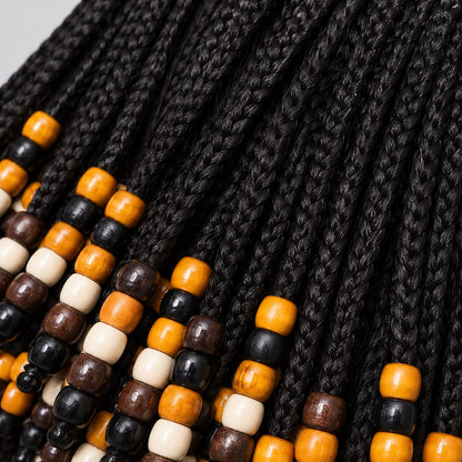 Harper Fulani braids - 22'' HD Natural black