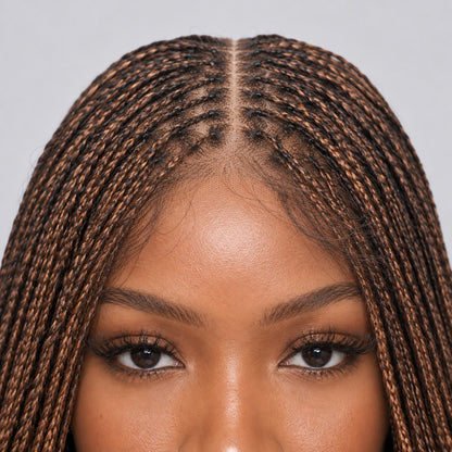Savannah - French Curls - 20" - HD 13x4 Lace Frontal - Color Brown