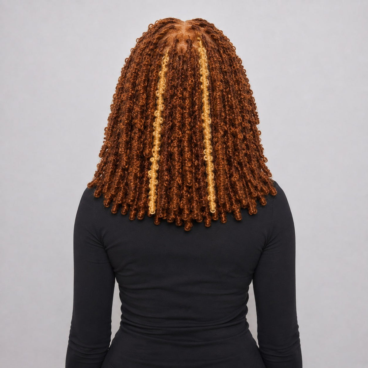 Joyce - Fluffy Locs 16" HD Full Lace Color 30 & Blonde