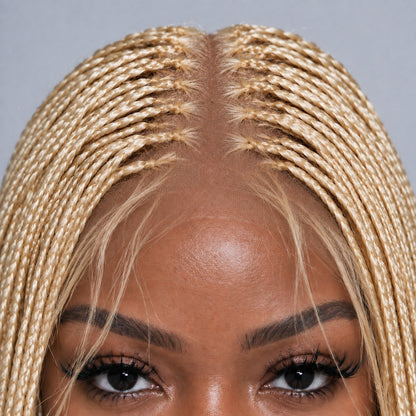 Nora - Bohemian Knotless Braids 28” HD Full Lace Color 613