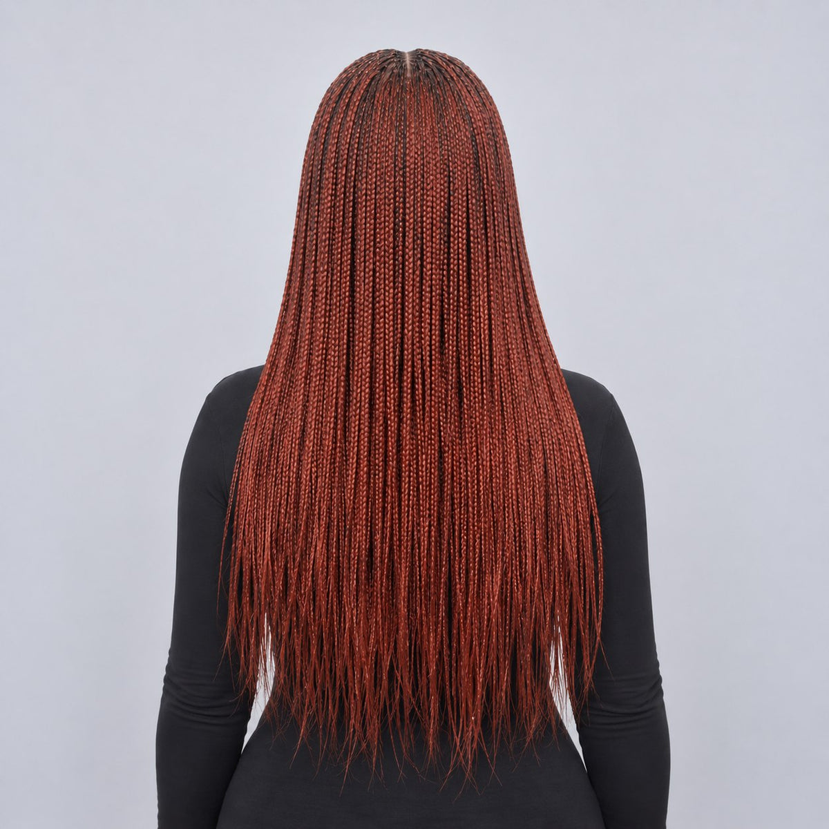 Sheyla Micro Knotless Braids - 22" 13x4 Lace Frontal Color 350