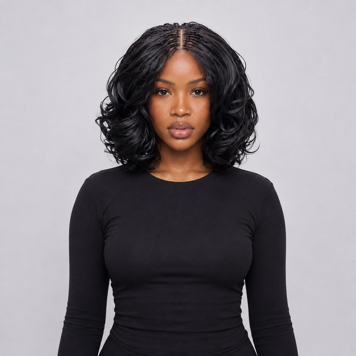 Missy - French Curls Knotless Braids