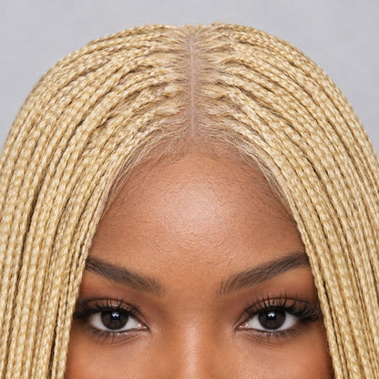 Ashley Knotless Braids - 22" 13x4 Lace Frontal Blonde
