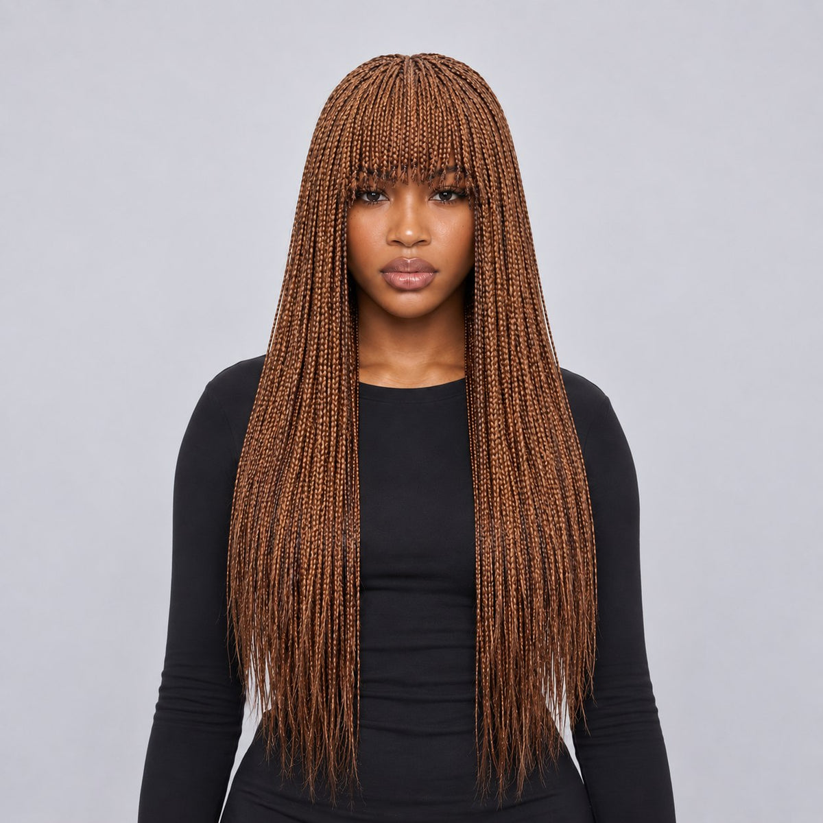 Nancy Fringe - 28" Full Lace Color 30/27 Mixed