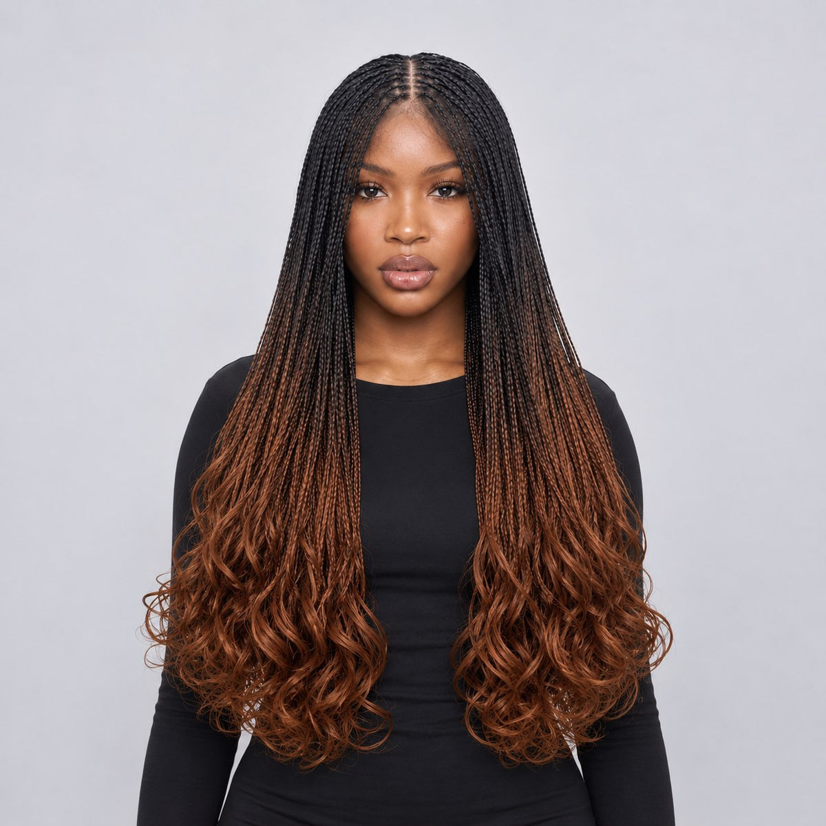 Savannah French Curls - 26" 13x4 HD Frontal Knotless Wig - Color P29