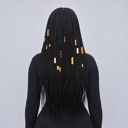 Nancy Fringe Knotless Braids - 26” Full Lace Glueless