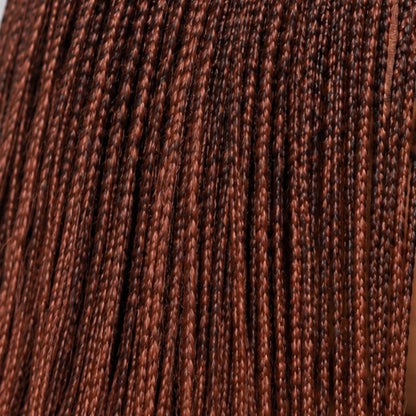 Ashley Knotless braids - 20' 4x4 Glueless Closure Color 350