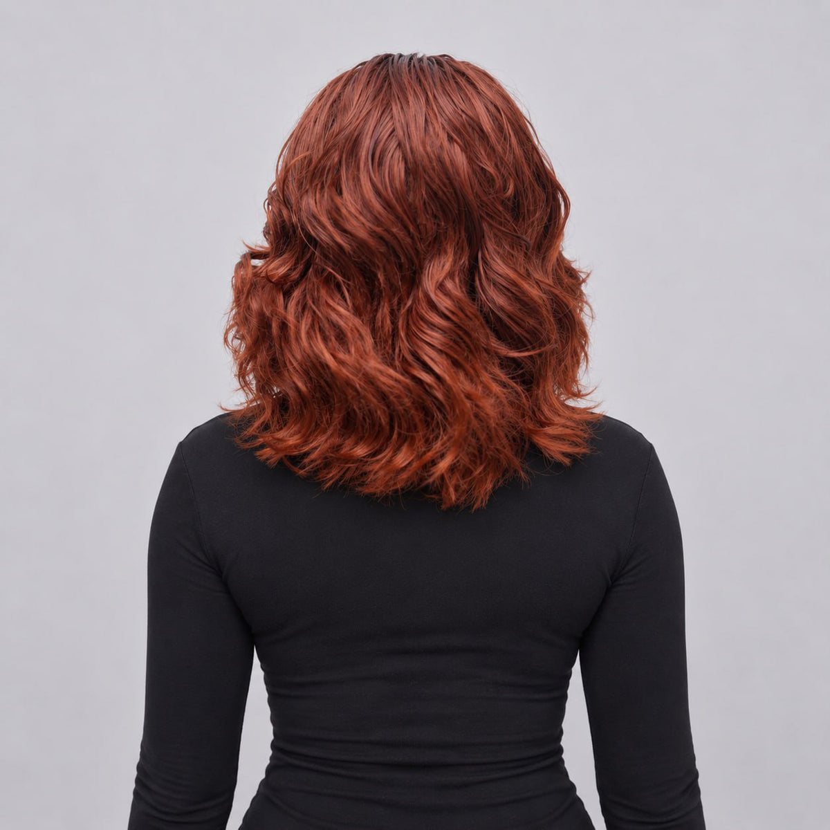 Missy - French Curls Knotless Braids - 12" HD 5x5 Lace Closure color 350