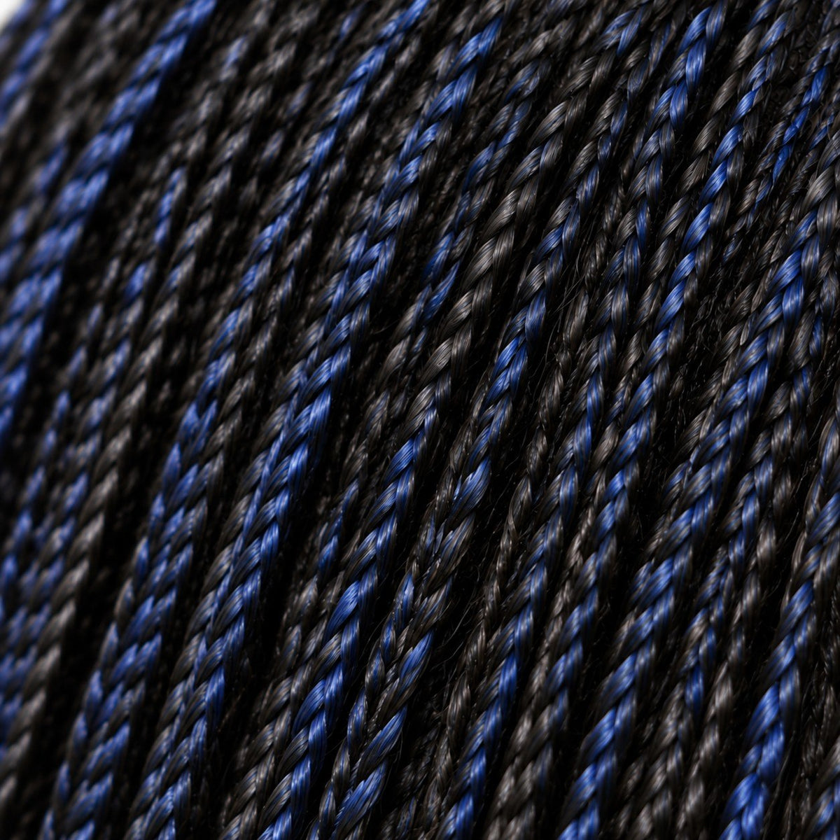 Sheyla Micro Knotless Braids - 22" 13x4 Lace Frontal Black & Blue Mixed