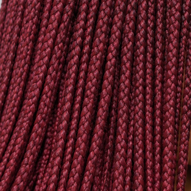 Lena - Box Braids 26" HD 13x4 Frontal Wine Color