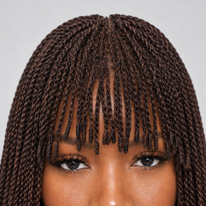 Paige Senegalese Twist Fringe - 50" Full Lace Color 33 Brown