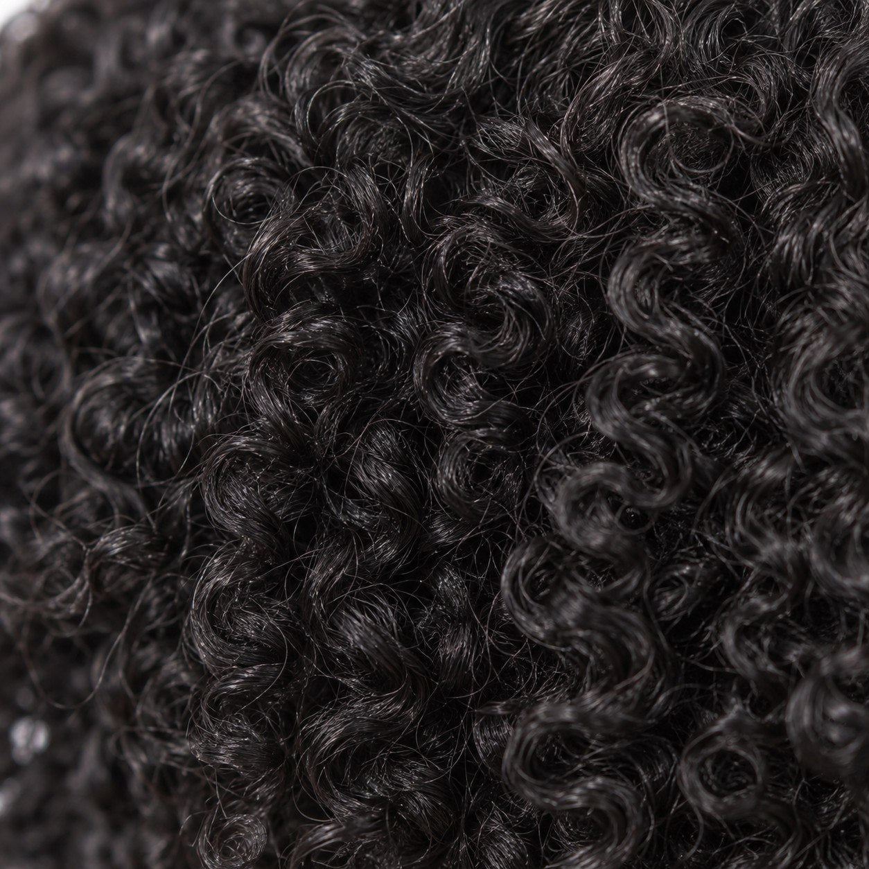 Susy Curly twist - 6” 5x5 Glueless Closure HD Natural Black