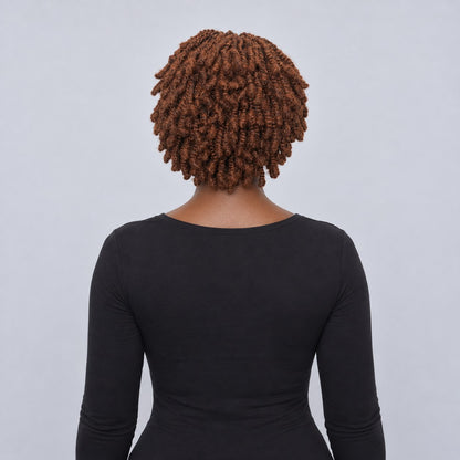 Willow Kinky twist - 6” 5x5 Glueless Closure HD Color 30