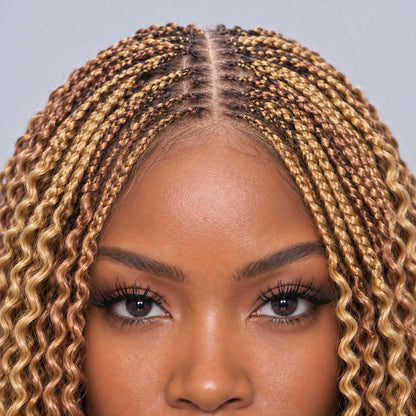 Sydney Spiral Twists - 20" 13x5 Lace Frontal Color 27/30