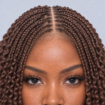Sydney Spiral Twists - 20" 13x4 Lace Frontal Color 33 Brown