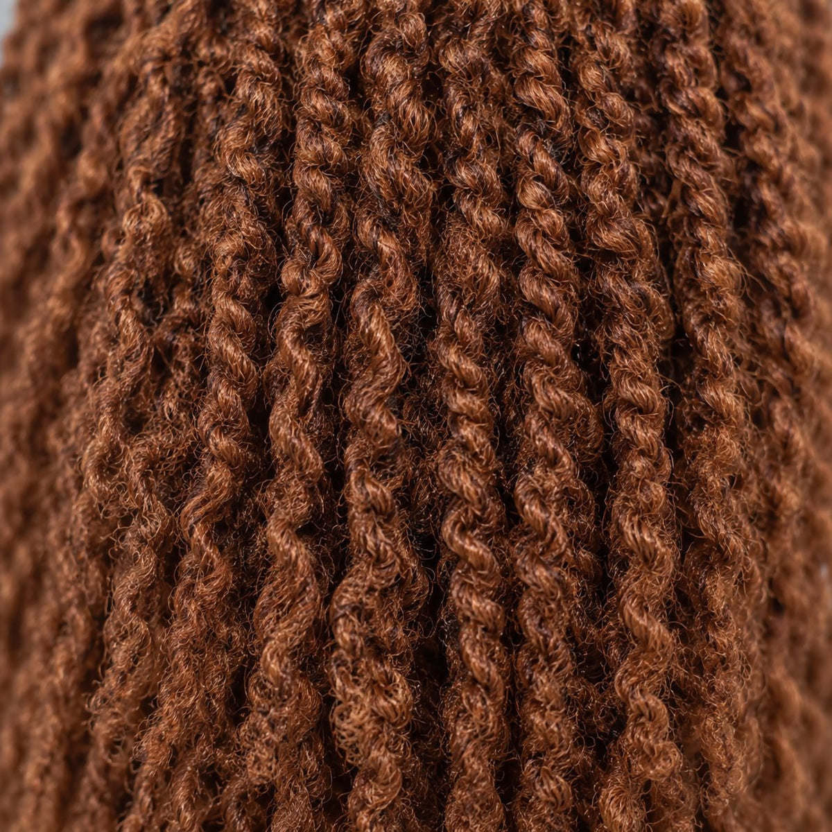Nelly Kinky Twists - 12" HD 5x5 Lace Closure Brown