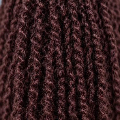 Nelly Kinky Twist - 24" 4x4 Lace Closure Color 33 Brown
