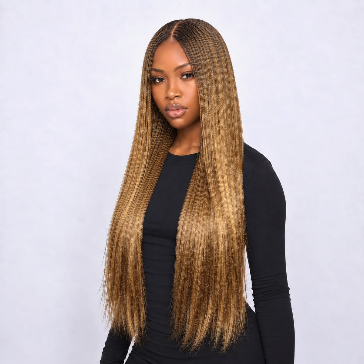 Ally Micro nano twist - 30” 5x5 Glueless Closure HD Color 27