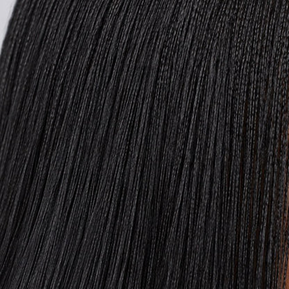Ally Micro nano twist - 24” 5x5 Glueless Closure HD Natural Black