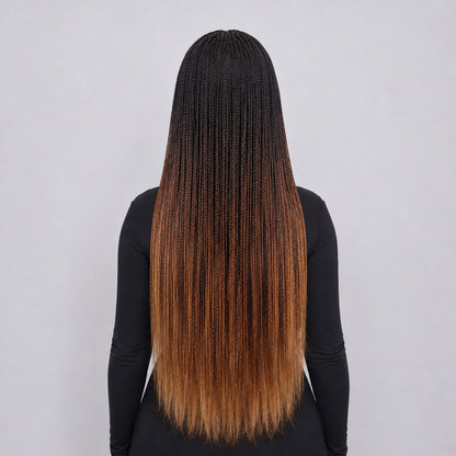 KELLY - Fringe Micro Twist 30" HD 4x4 Lace Color 1B/27