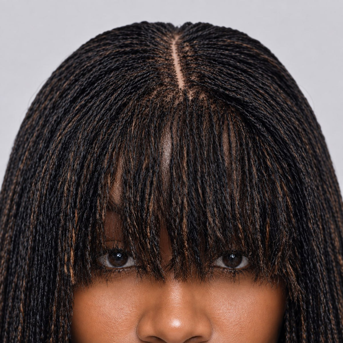 KELLY - Fringe Micro Twist 30" HD 4x4 Lace Color 1B/27