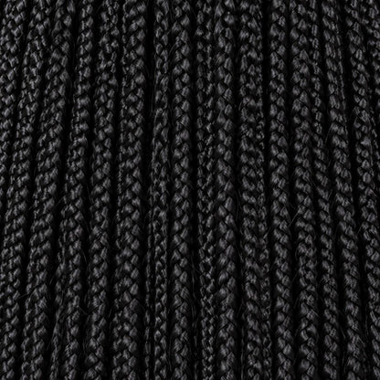 TIANA - Center Part Cornrow 24" HD 5x5 Frontal Color Black